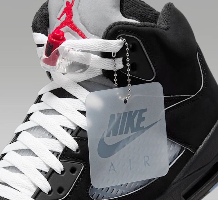 Size 12- Air Jordan 5 Retro Og Black Metallic Reimagined