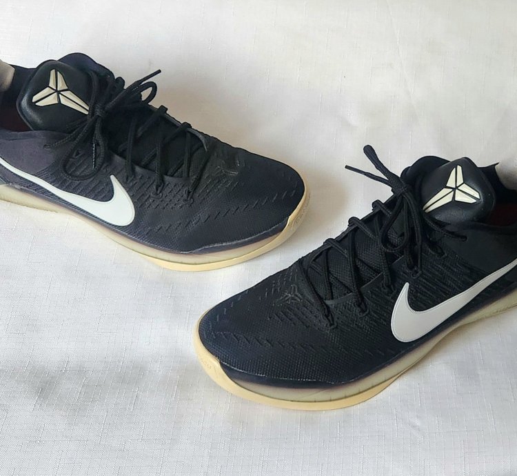 Nike Kobe Ad 852425-001 Black And White Size 12 Mens