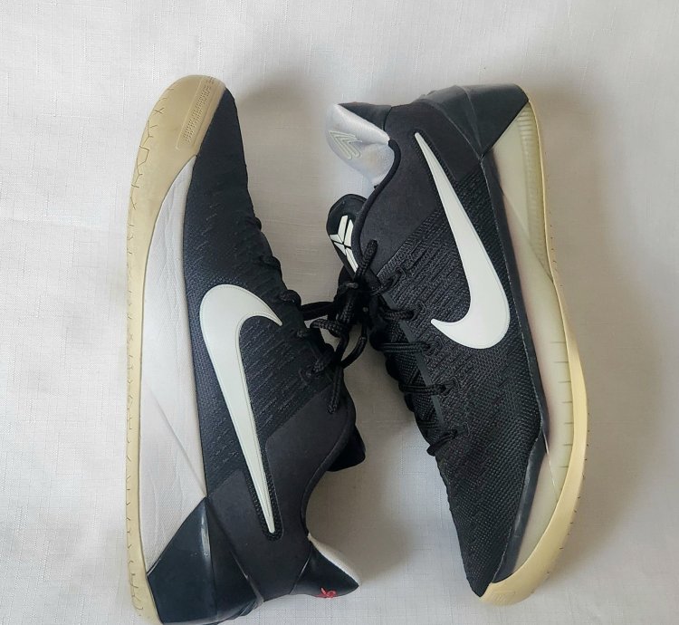 Nike Kobe Ad 852425-001 Black And White Size 12 Mens