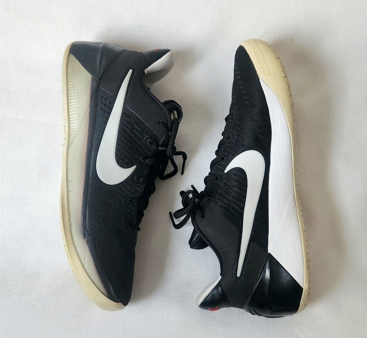 Nike Kobe Ad 852425-001 Black And White Size 12 Mens