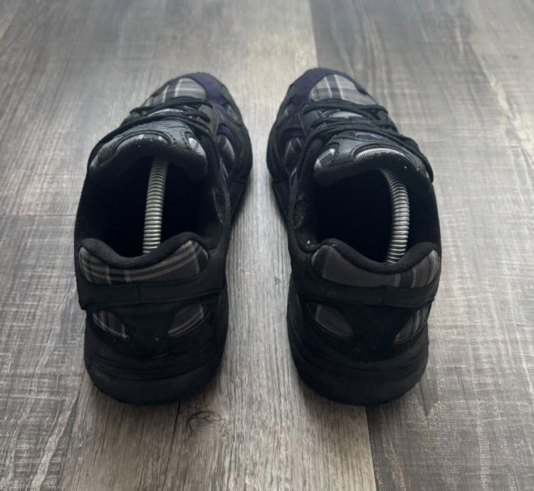 Adidas Yung-1 Purple Plaid 9m