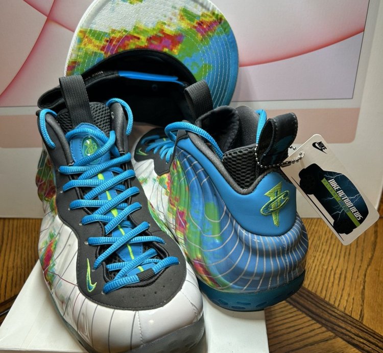Size 14 - Nike Air Foamposite One Prm Weatherman 2013 Hat
