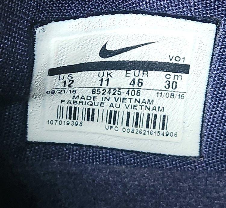 Nike Kobe Ad 852425-406 Midnight Navy Size 12