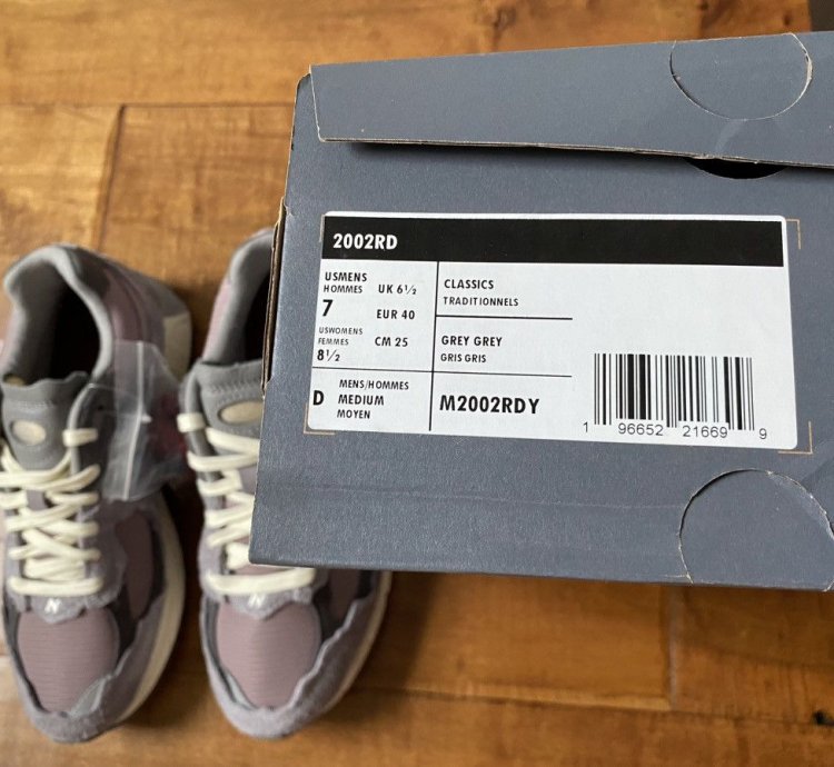Size 7 New Balance 2002r Protection Pack Lunar New Year