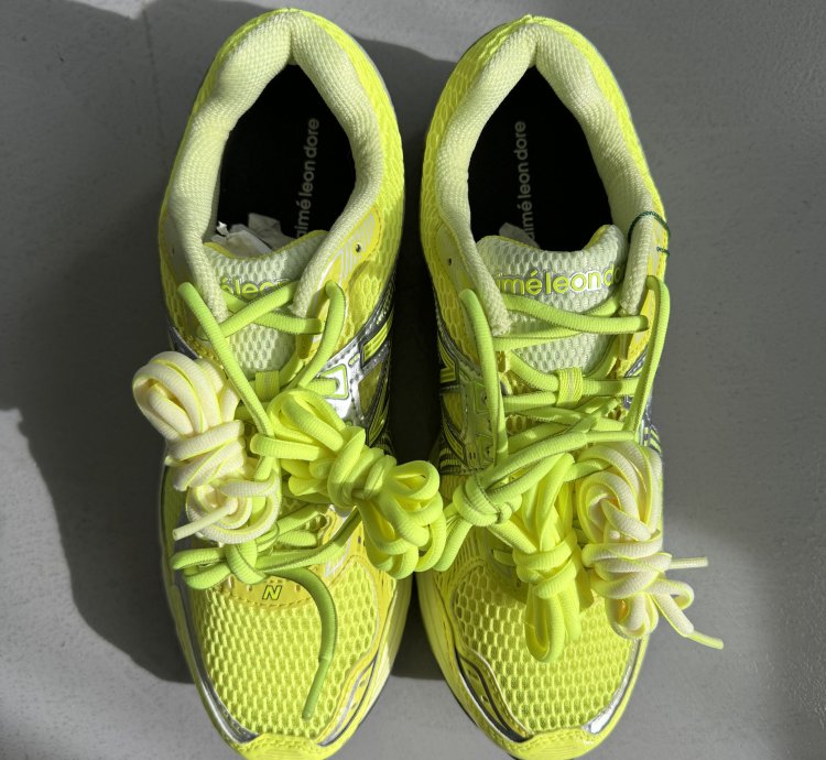 Size 9 - New Balance 860v2 Aime Leon Dore Yellow Silver