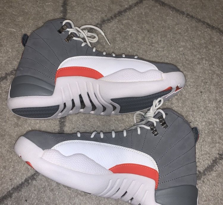 Size 7 - Air Jordan 12 Cool Grey 2012
