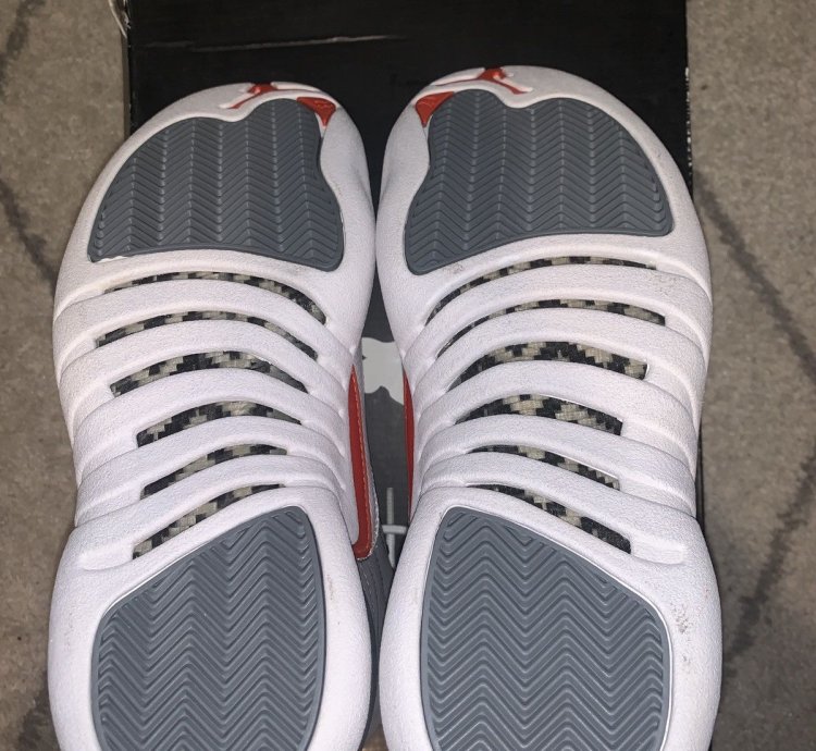 Size 7 - Air Jordan 12 Cool Grey 2012