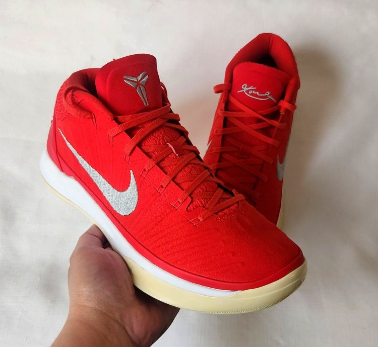 Nike Kobe Ad Tb Basketball Red 942521-600 Size 11 5