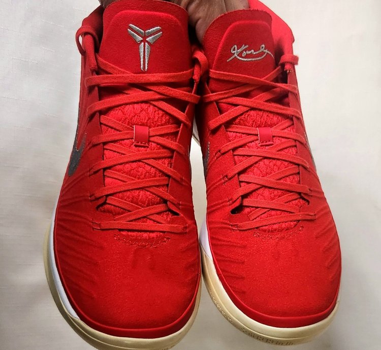 Nike Kobe Ad Tb Basketball Red 942521-600 Size 11 5