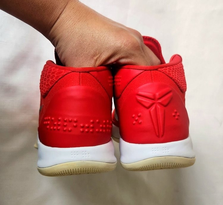 Nike Kobe Ad Tb Basketball Red 942521-600 Size 11 5