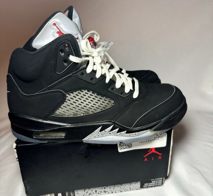 Size 8 - Air Jordan 5 Retro Og Metallic 2016 Men Shoes
