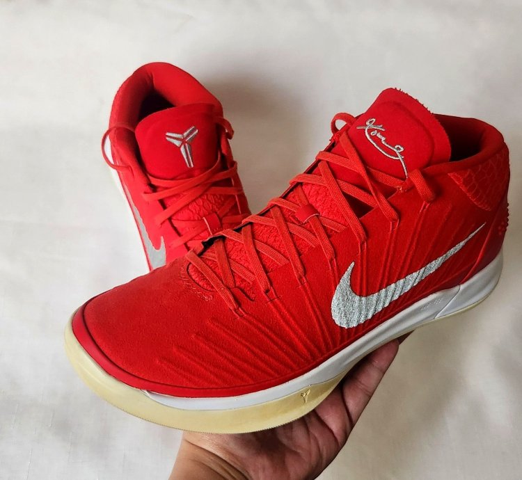 Nike Kobe Ad Tb Basketball Red 942521-600 Size 11 5