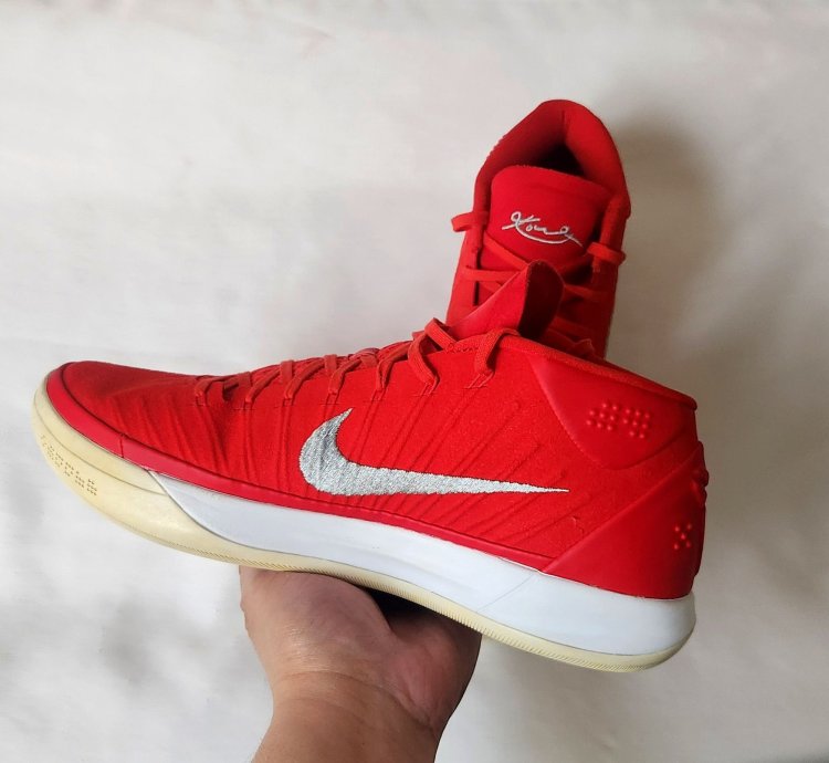 Nike Kobe Ad Tb Basketball Red 942521-600 Size 11 5