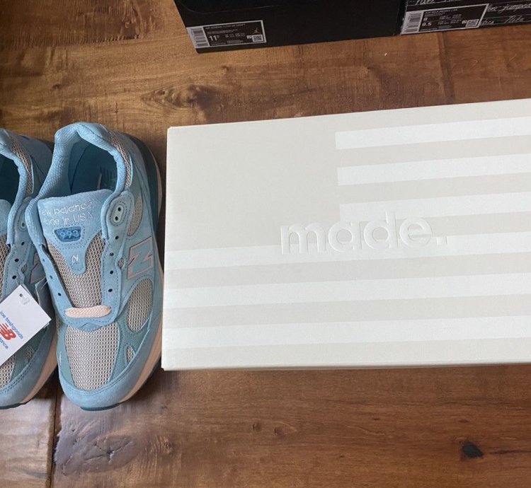 Size 9 New Balance 993 Joe Freshgoods Arctic Blue Mr993jf1