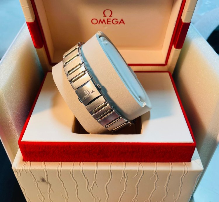 Omega Constellation Co-axial Master Chronometer Full Set - Gold Diamonds