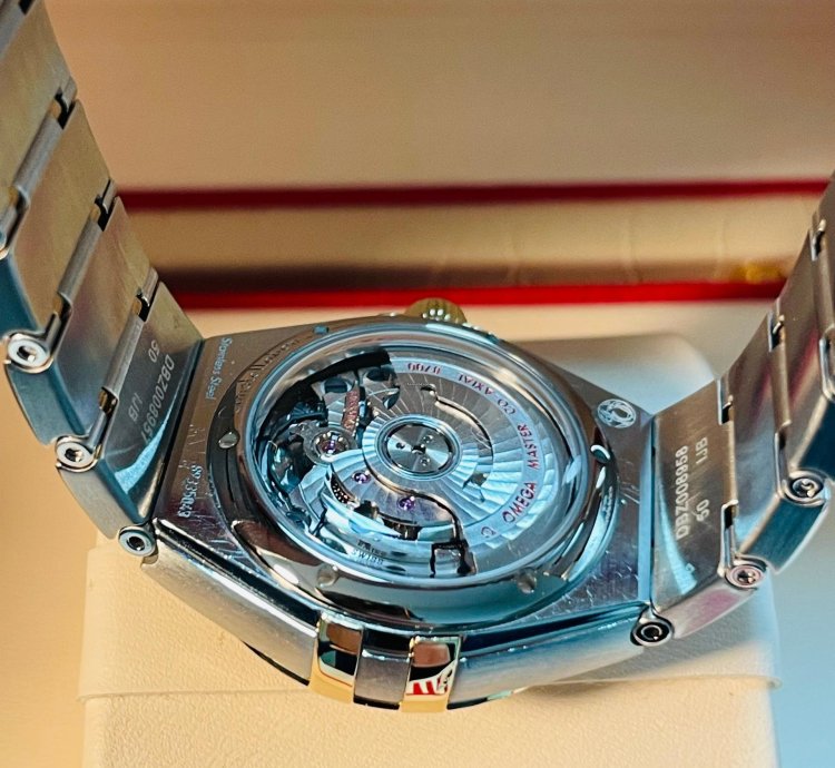 Omega Constellation Co-axial Master Chronometer Full Set - Gold Diamonds