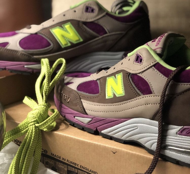 Sray Rats 991 Made In England Purple Green