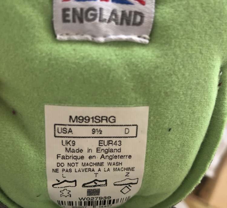 Sray Rats 991 Made In England Purple Green