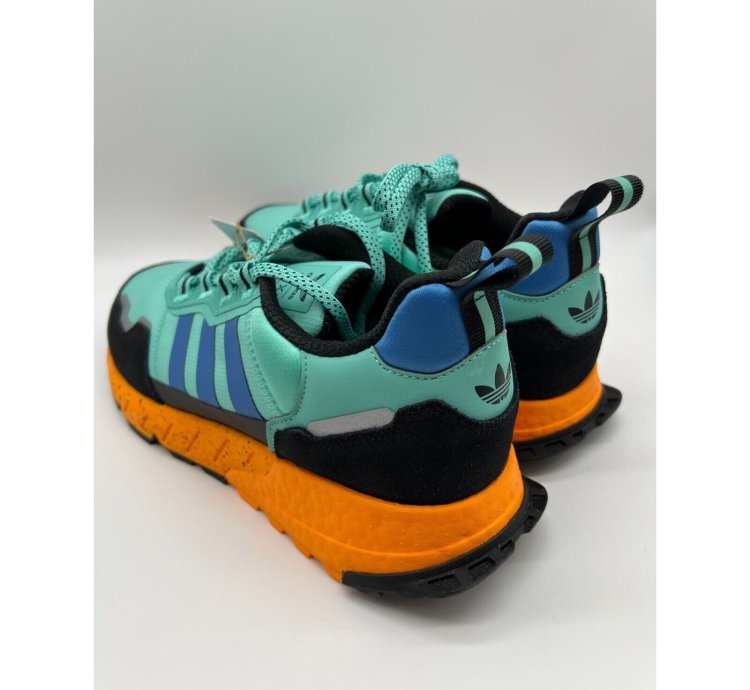 Adidas Zx 1k Boost Athletic Acid Mint Orange Gx6568 Men 11
