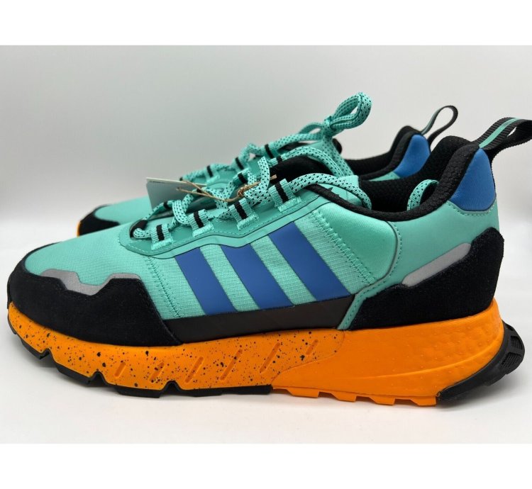 Adidas Zx 1k Boost Athletic Acid Mint Orange Gx6568 Men 11