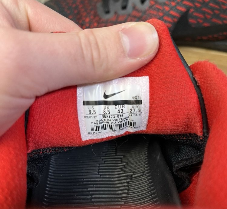 Nike Kobe Black Mamba Instinct University Bred Red Men 9 5
