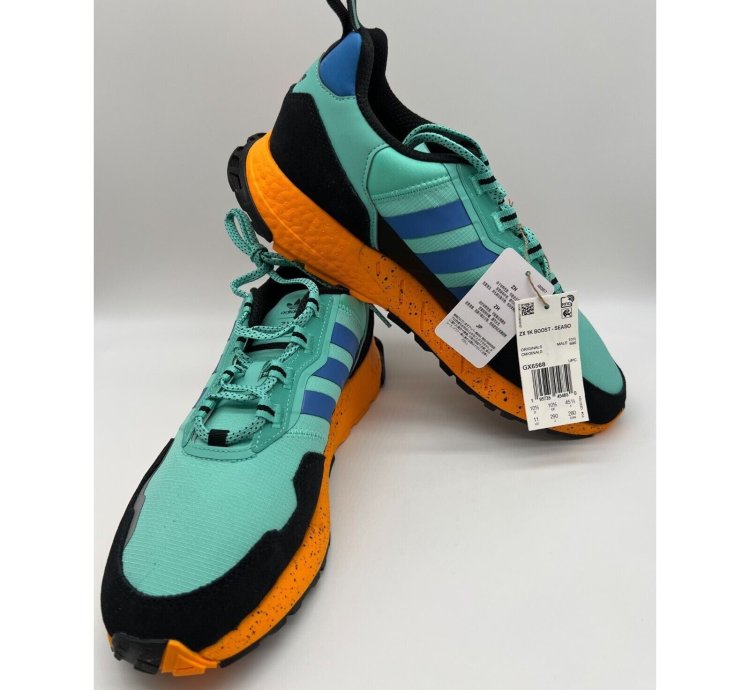 Adidas Zx 1k Boost Athletic Acid Mint Orange Gx6568 Men 11