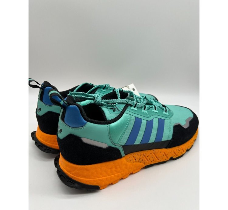 Adidas Zx 1k Boost Athletic Acid Mint Orange Gx6568 Men 11
