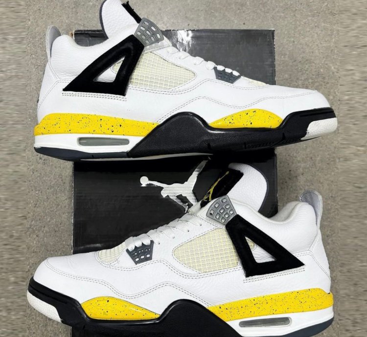 Air Jordan 4 Retro Ls tour Yellow - 314254 171