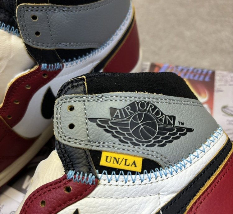 Size 8 Air Jordan 1 Retro High Og Sp Union La Chicago Shadow