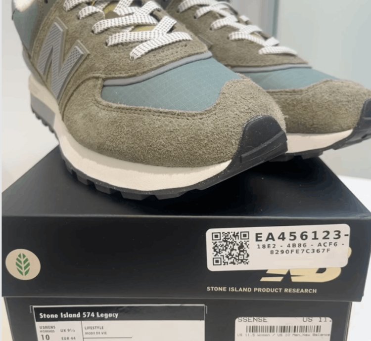 Stone Island New Balance 574 Legacy New In Box 10