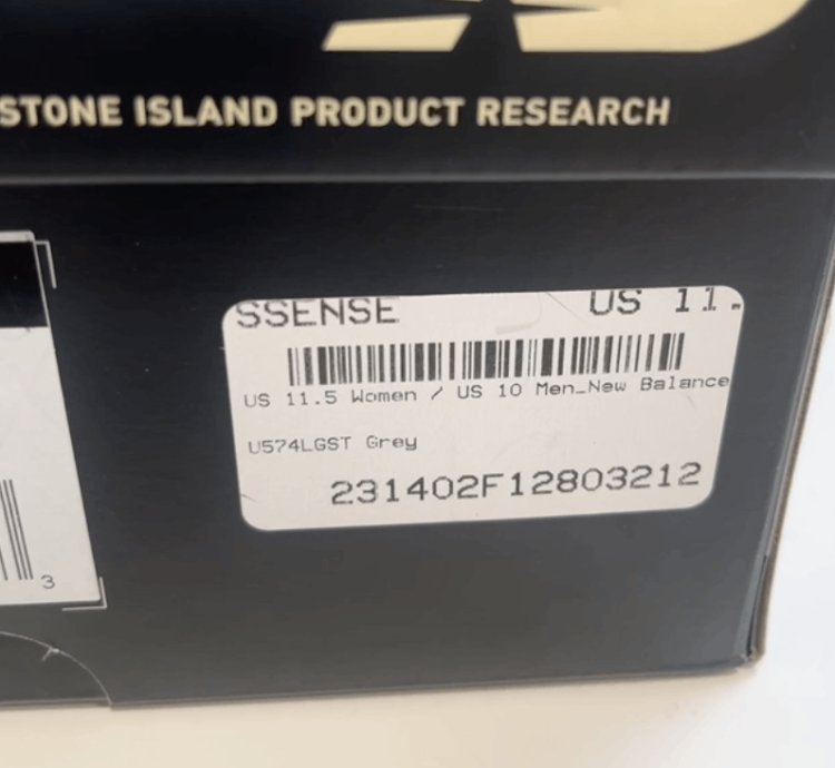 Stone Island New Balance 574 Legacy New In Box 10