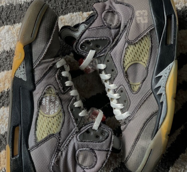 Size 8 Jordan 5 Retro Sp Off White Muslin 2020
