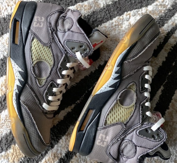Size 8 Jordan 5 Retro Sp Off White Muslin 2020