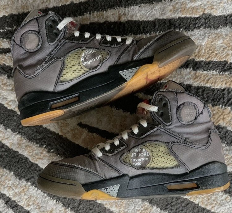 Size 8 Jordan 5 Retro Sp Off White Muslin 2020