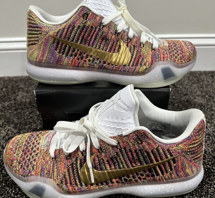 Nike Kobe Bryant 10 Nikeid Multicolor Glow In Dark Sneaker