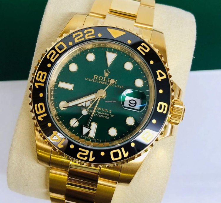 Rolex Gmt-master Ii With Full Sticker Barcode 40mm