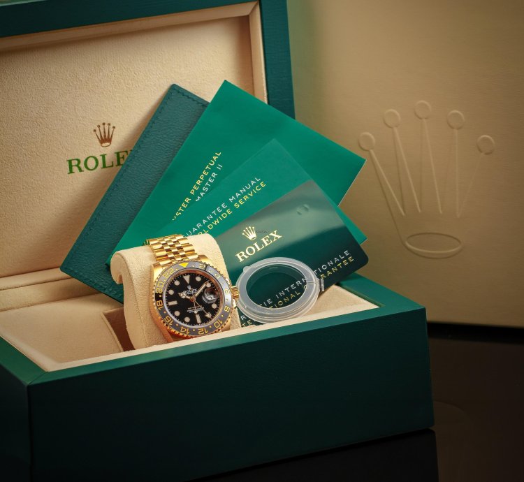 Rolex Gmt-master Ii Yellow Gold