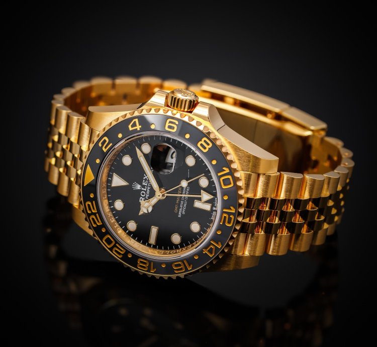 Rolex Gmt-master Ii Yellow Gold