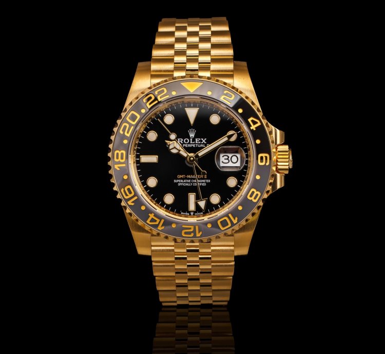 Rolex Gmt-master Ii Yellow Gold