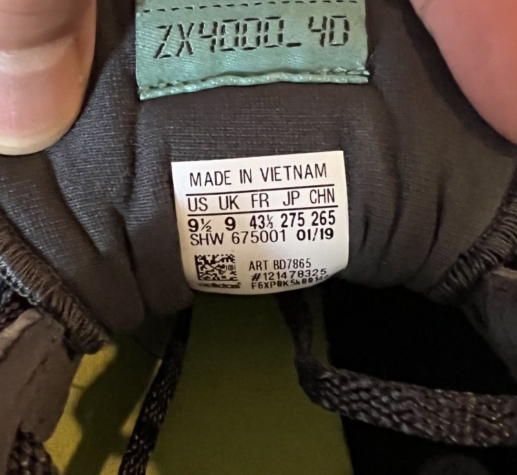 Adidas Zx 4000 4d Carbon Black 9 5 Bd7865 Zx4000