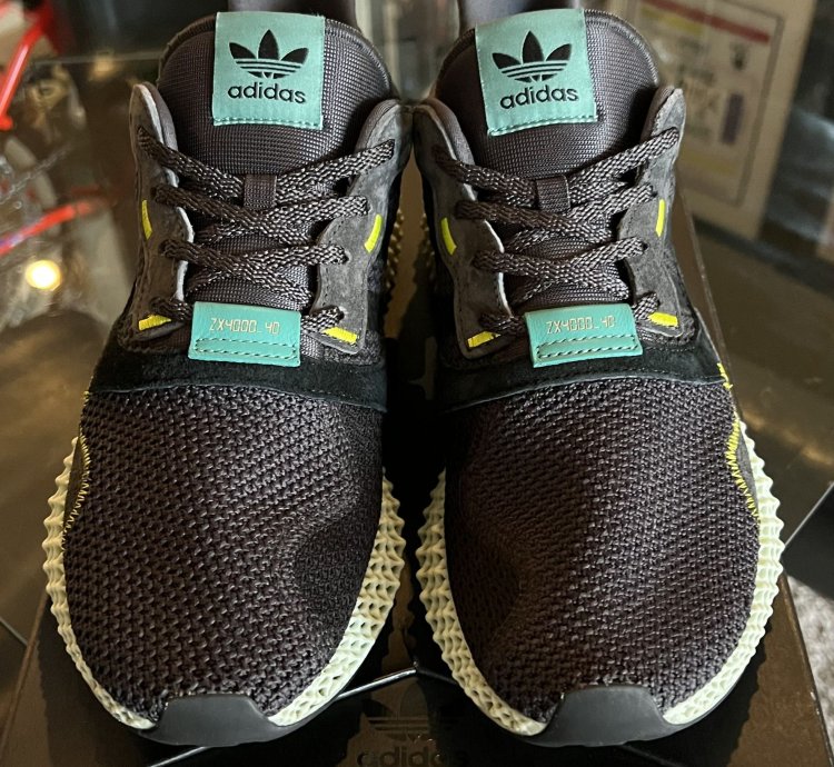 Adidas Zx 4000 4d Carbon Black 9 5 Bd7865 Zx4000