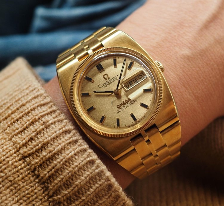 Omega Constellation Day-date Reference 168 045 Box And Papers