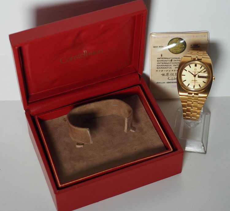 Omega Constellation Day-date Reference 168 045 Box And Papers