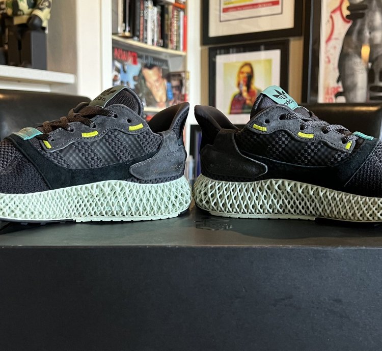Adidas Zx 4000 4d Carbon Black 9 5 Bd7865 Zx4000