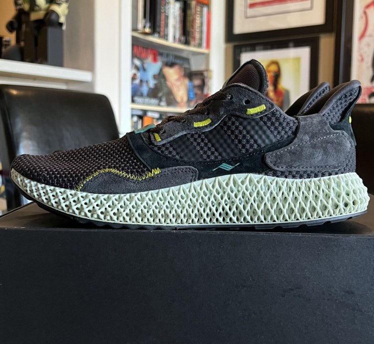 Adidas Zx 4000 4d Carbon Black 9 5 Bd7865 Zx4000