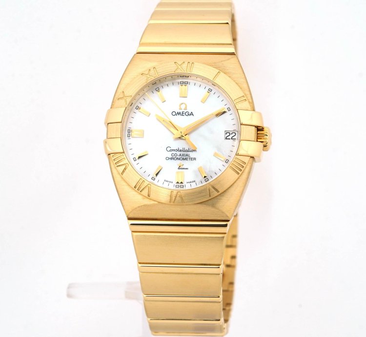 Omega Constellation Double Eagle 1190 70 00 Yellow Gold