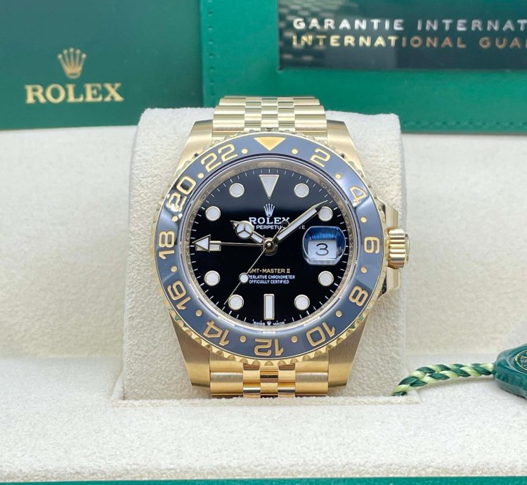 Rolex Gmt-master Ii Yellow Gold 126718grnr 2025