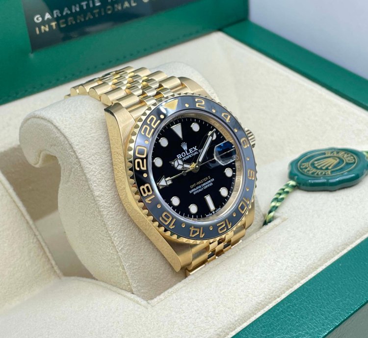 Rolex Gmt-master Ii Yellow Gold 126718grnr 2025