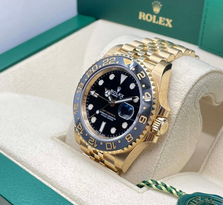 Rolex Gmt-master Ii Yellow Gold 126718grnr 2025