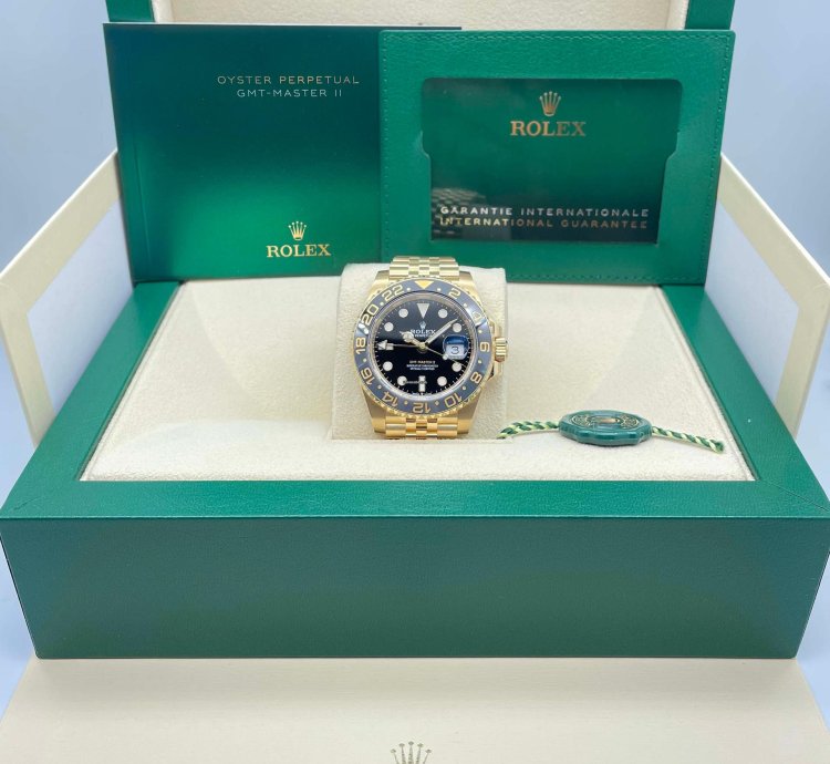 Rolex Gmt-master Ii Yellow Gold 126718grnr 2025